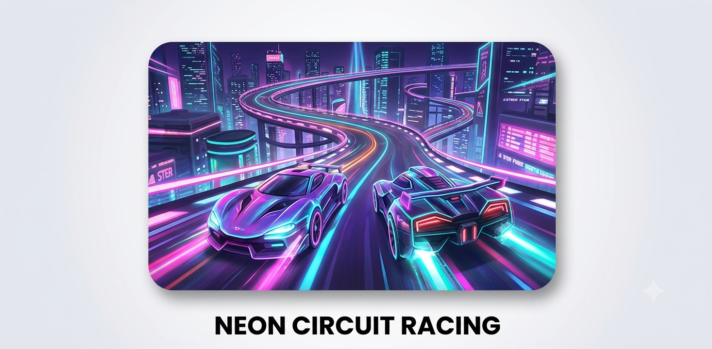 Neon Circuit Racing